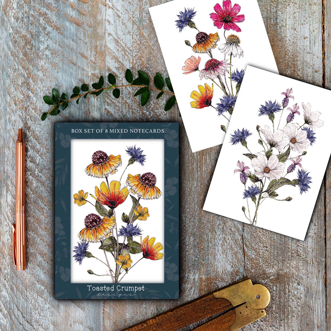 The Regency Gardens | Boxed Notedcards