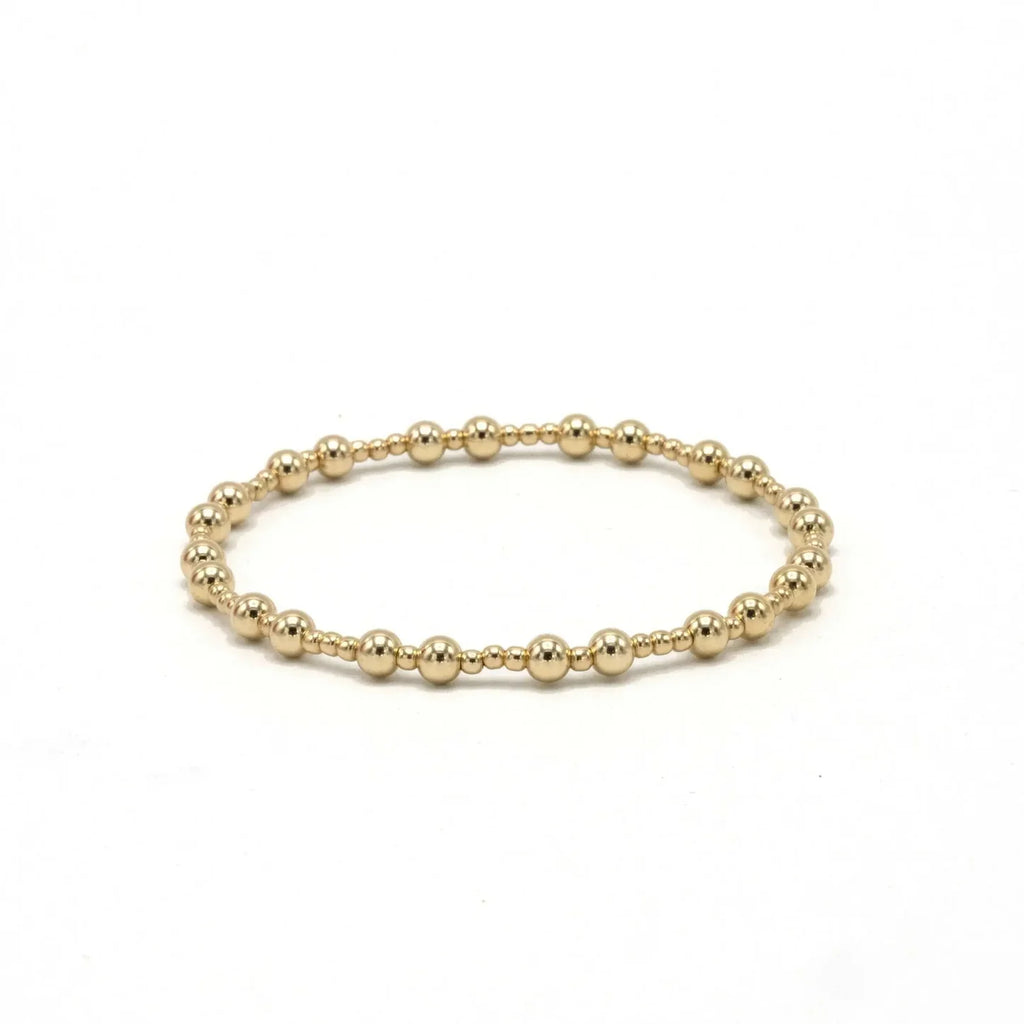 The Charleston 14k Gold filled Beaded Bracelet