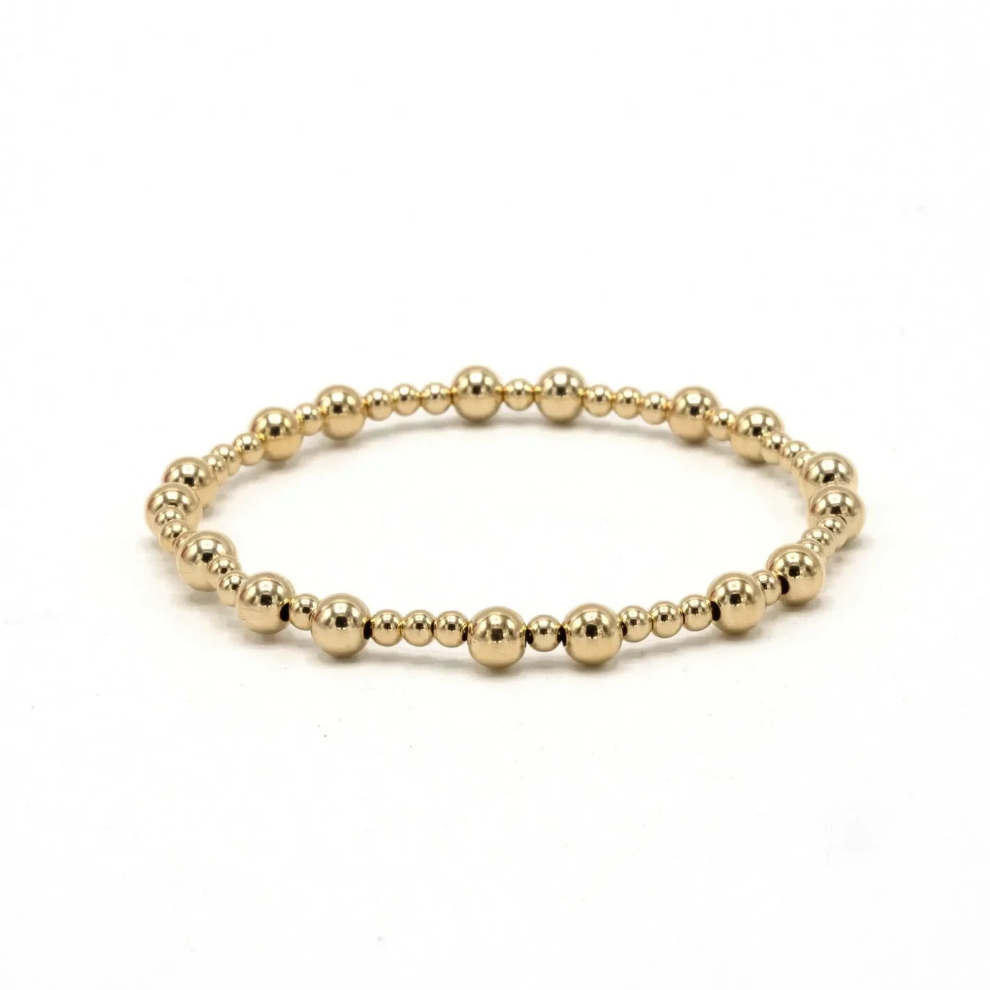 The Charleston 14k Gold filled Beaded Bracelet