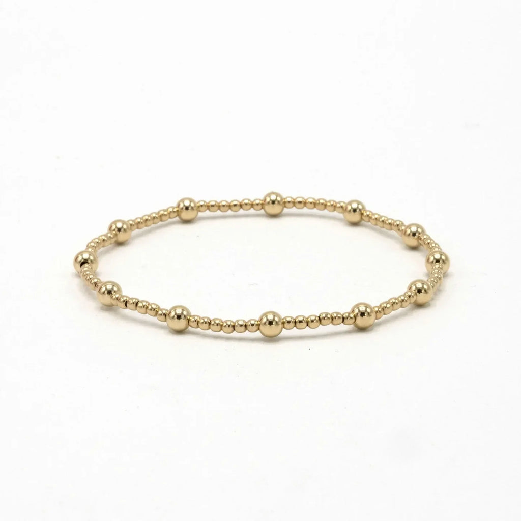 Malibu 14k Gold filled Beaded Bracelet