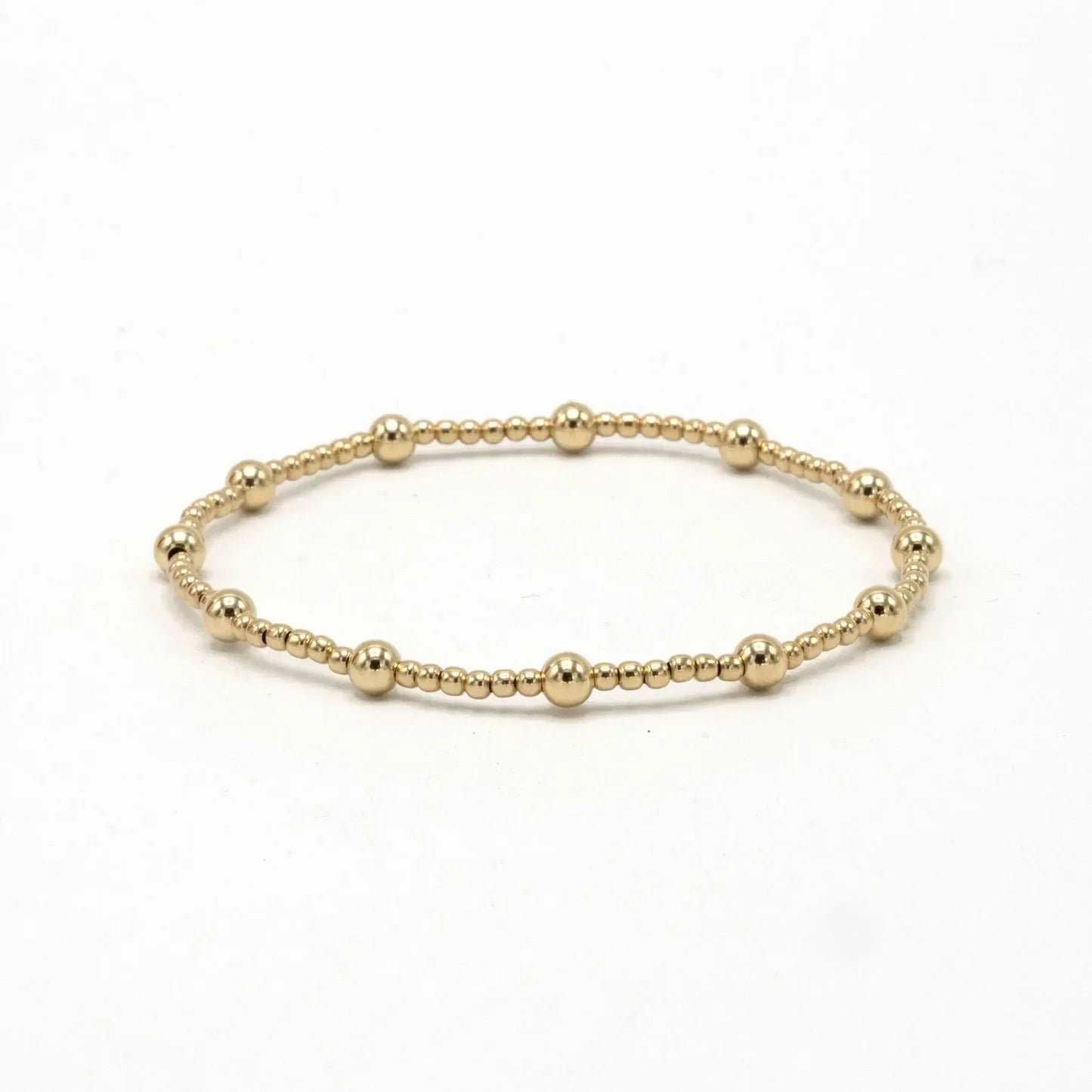 Malibu 14k Gold filled Beaded Bracelet