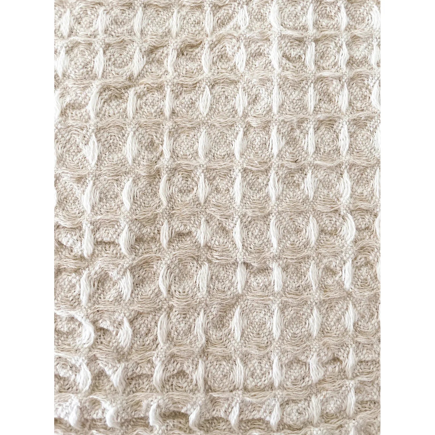 Turkish Cotton Waffle Bath Towel | 2-Tone