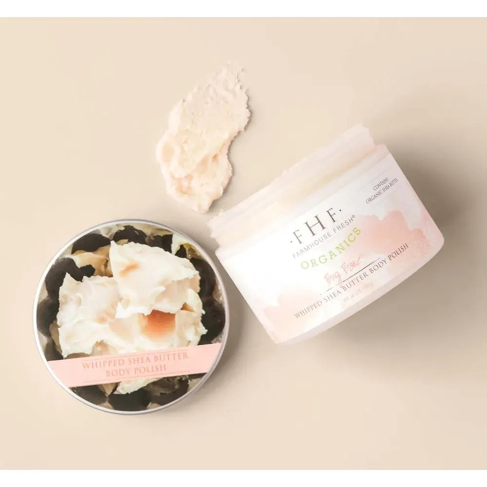 Big Bare® Organic Whipped Shea Butter Body Polish