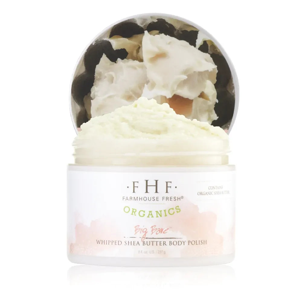Big Bare® Organic Whipped Shea Butter Body Polish