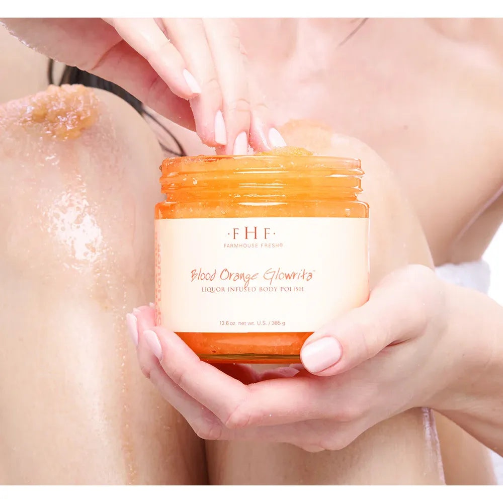 Blood Orange Glowrita™ Liquor Infused Body Polish