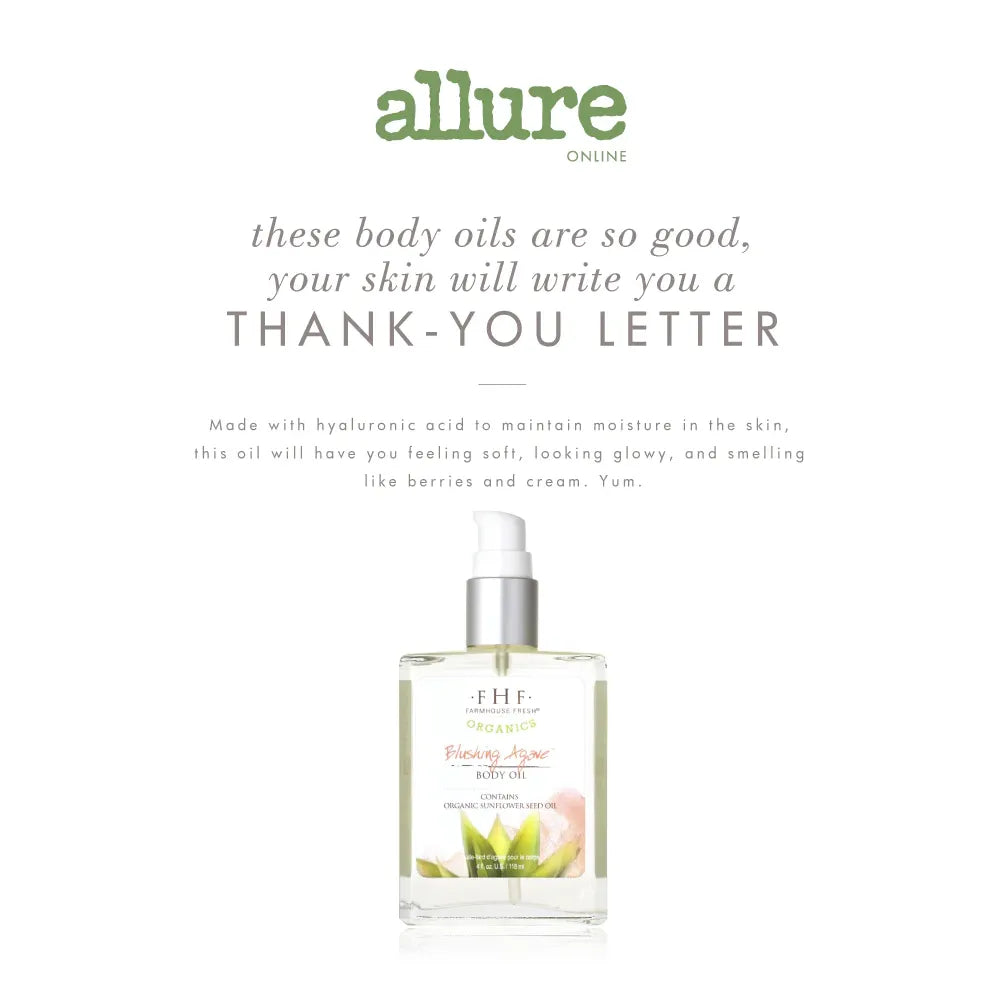 Blushing Agave® Organic Body Oil