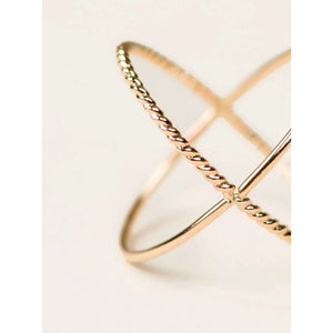 Braided X Ring