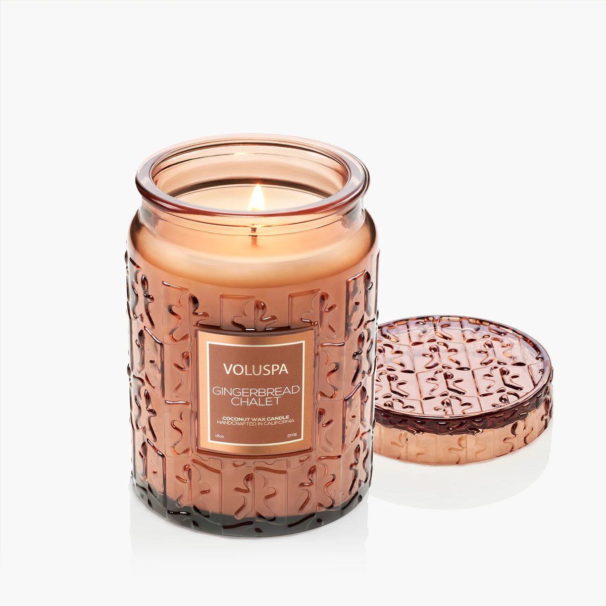 Voluspa Jar Candle | Large - Gingerbread Chalet