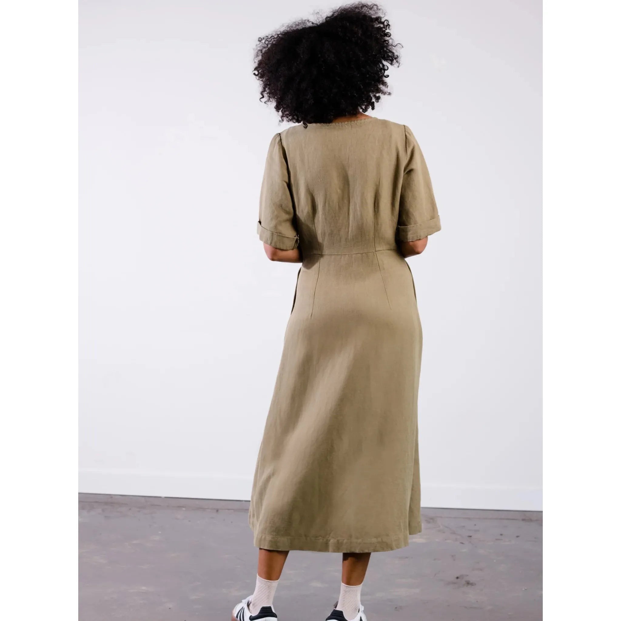 Sierra Utility Midi Dress