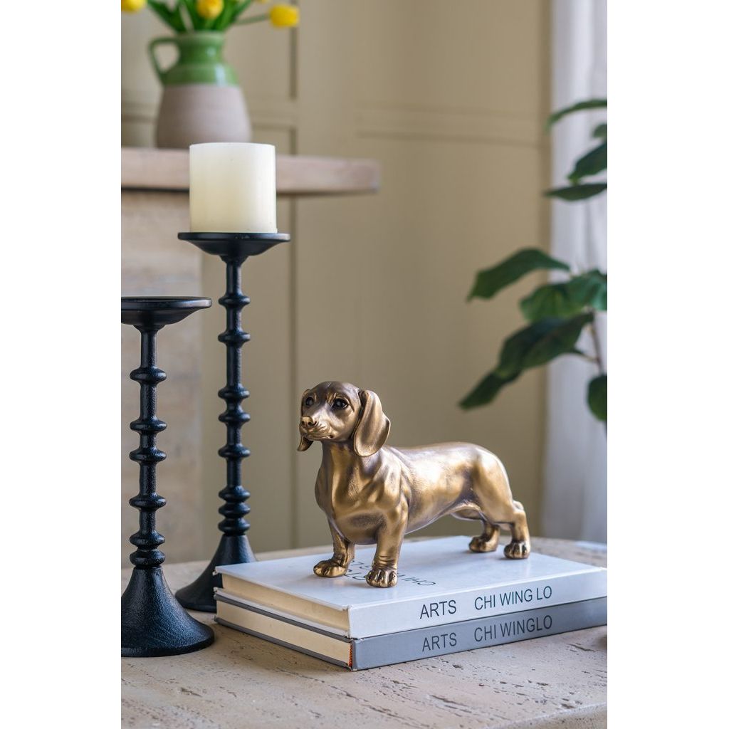 Lifelike Dachshund Figurine
