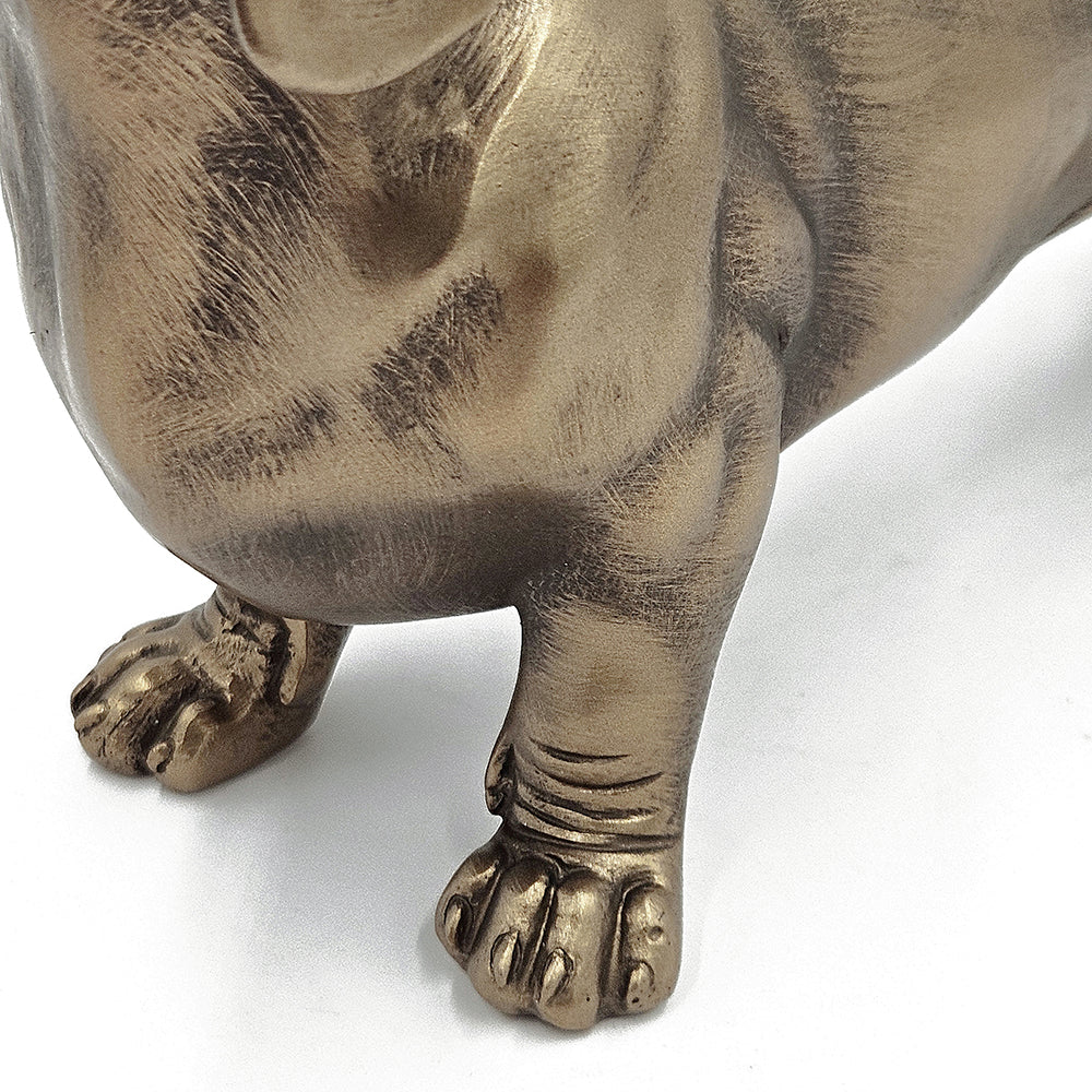 Lifelike Dachshund Figurine