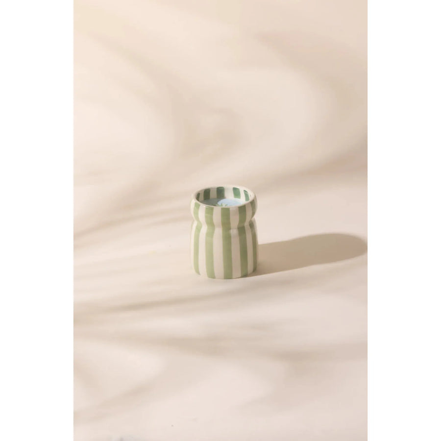 Cabana Candle Collection | Hand-Painted Ceramic