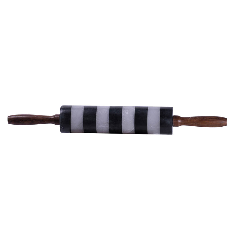 Black & Gray Marble Rolling Pin