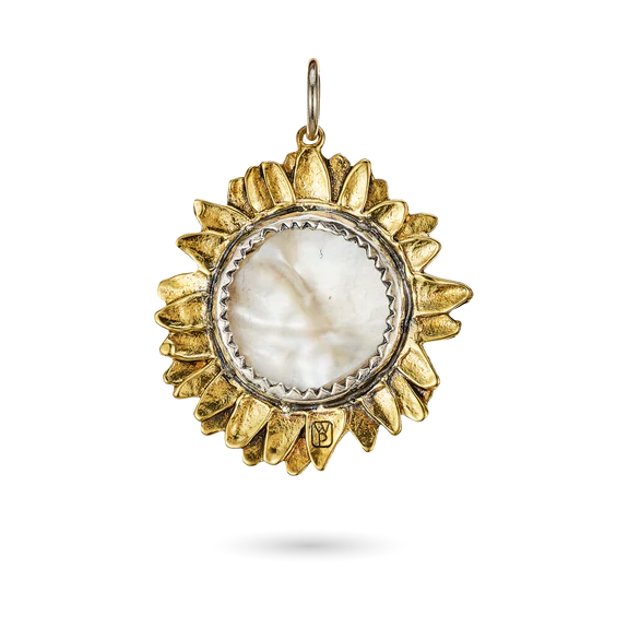 Moon Daisy Pendant