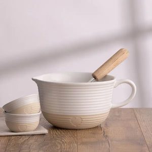 Mason Cash | Rustic Charm | S/4 Prep Bowls