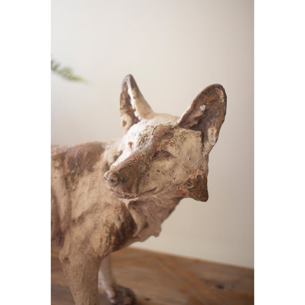 Faux Concrete Fox