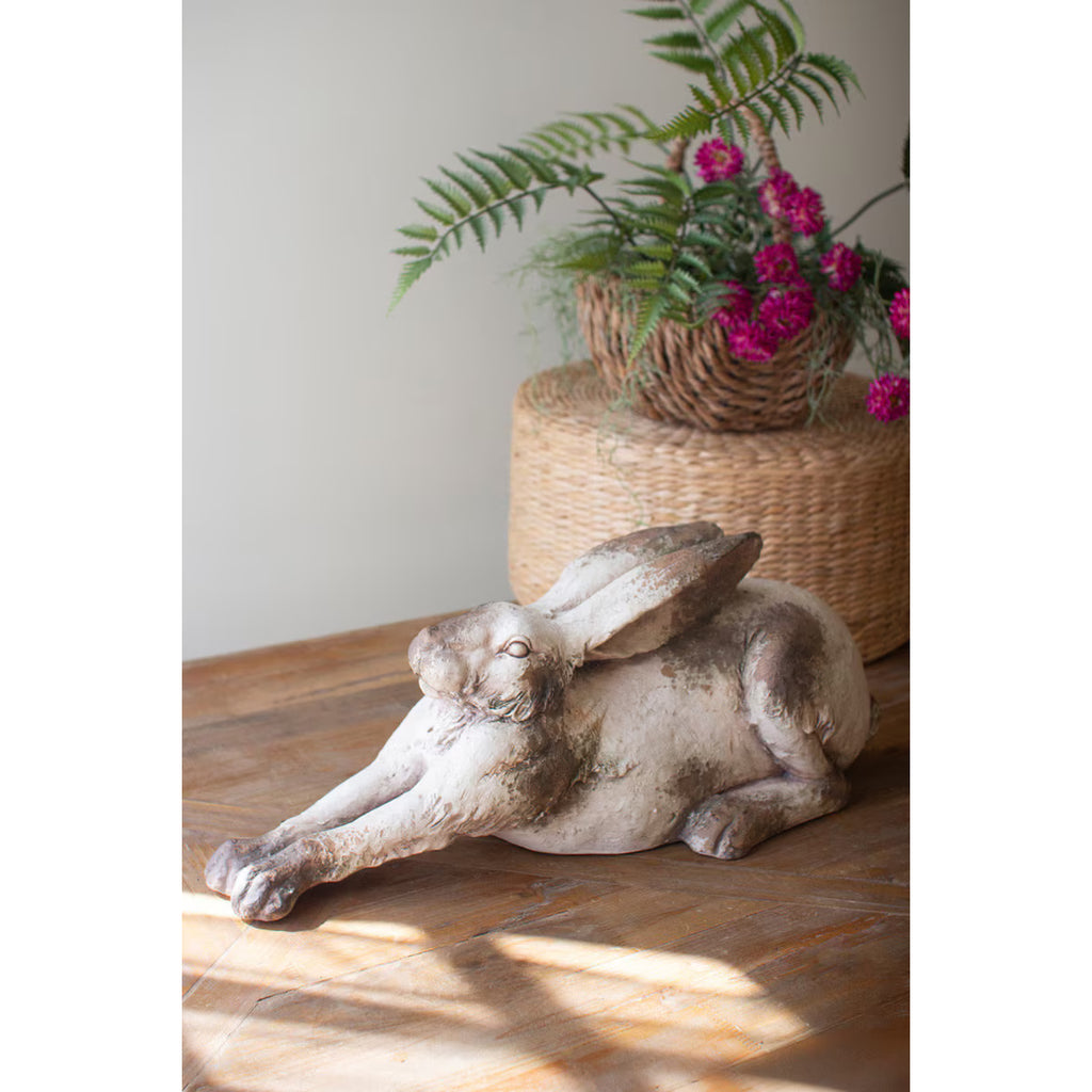 Faux Concrete Rabbit