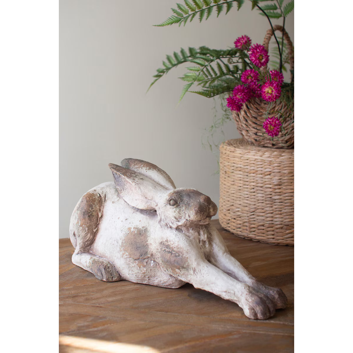 Faux Concrete Rabbit