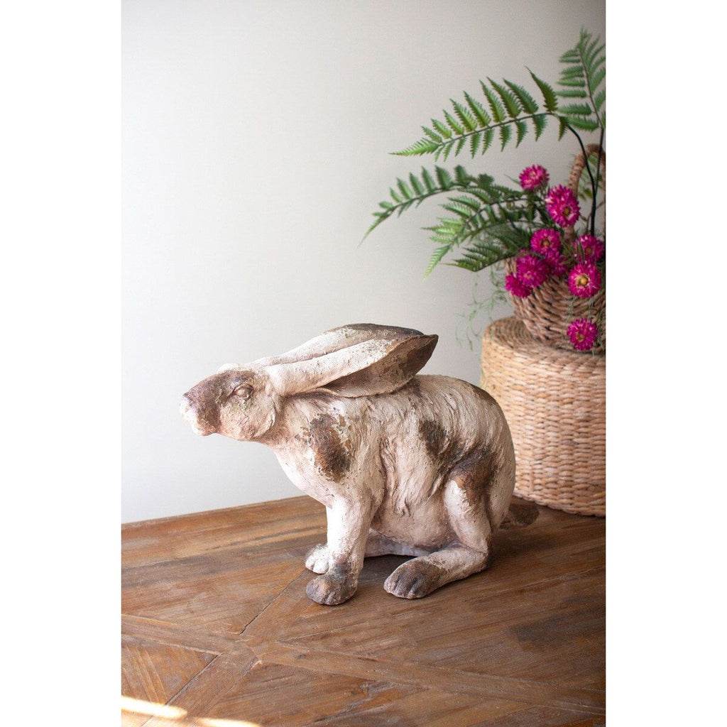 Faux Concrete Rabbit