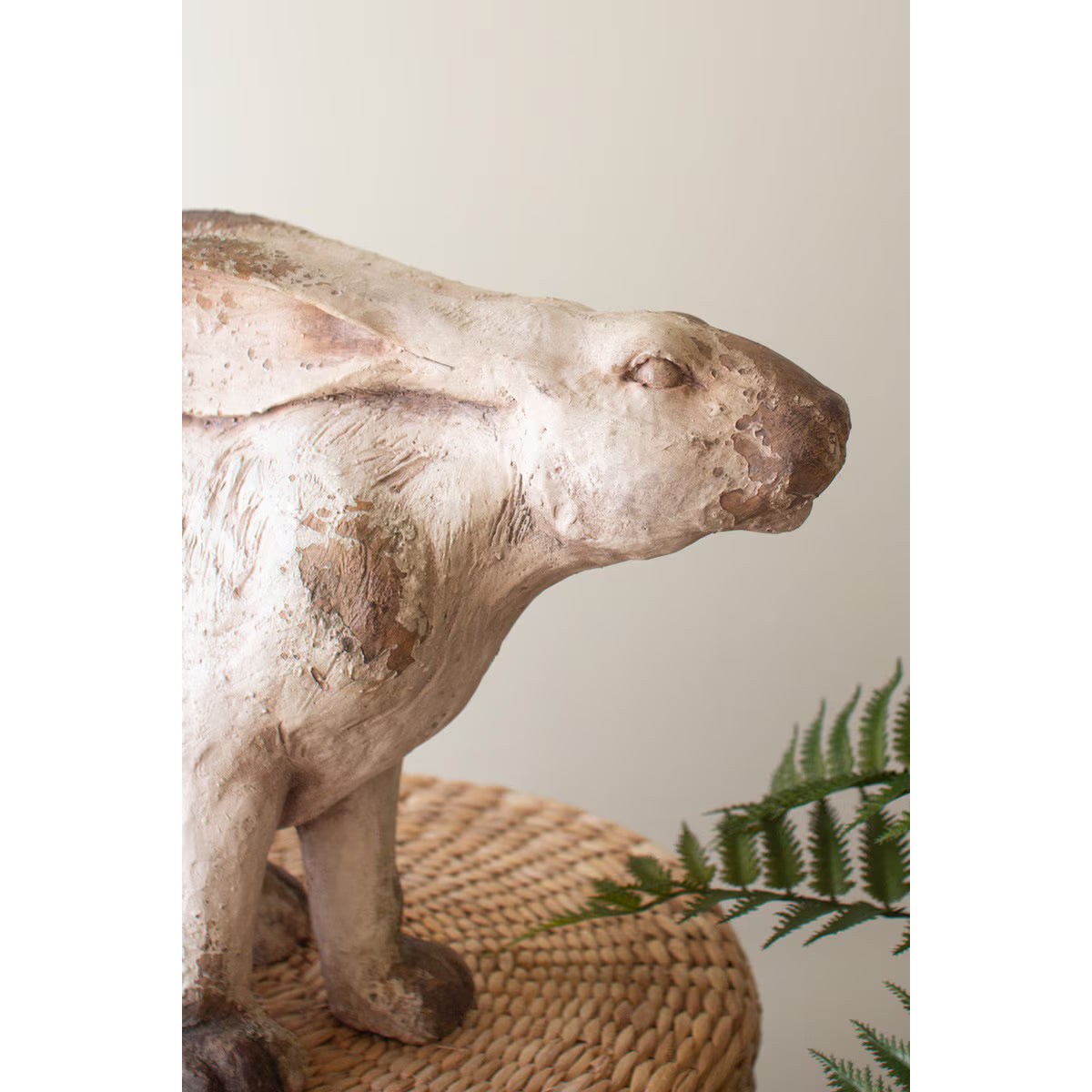 Faux Concrete Rabbit