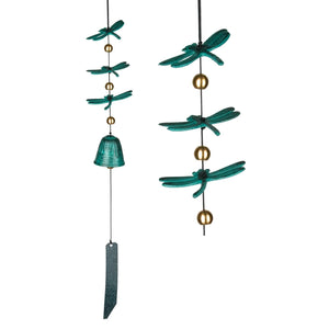 Habitats - Dragonfly Windbell | Verdigris