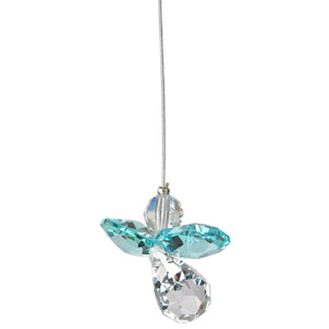 Crystal Guardian Angel Suncatcher