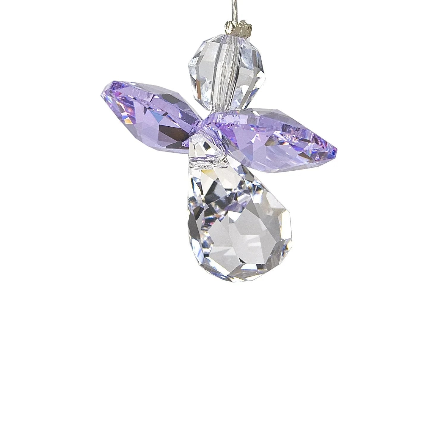 Crystal Guardian Angel Suncatcher