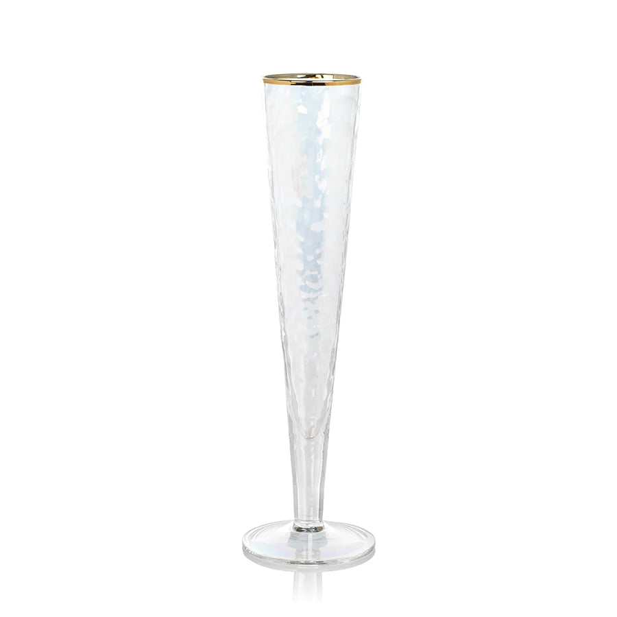Aperitivo Triangular Barware Glasses -Slim Champagne Flute
