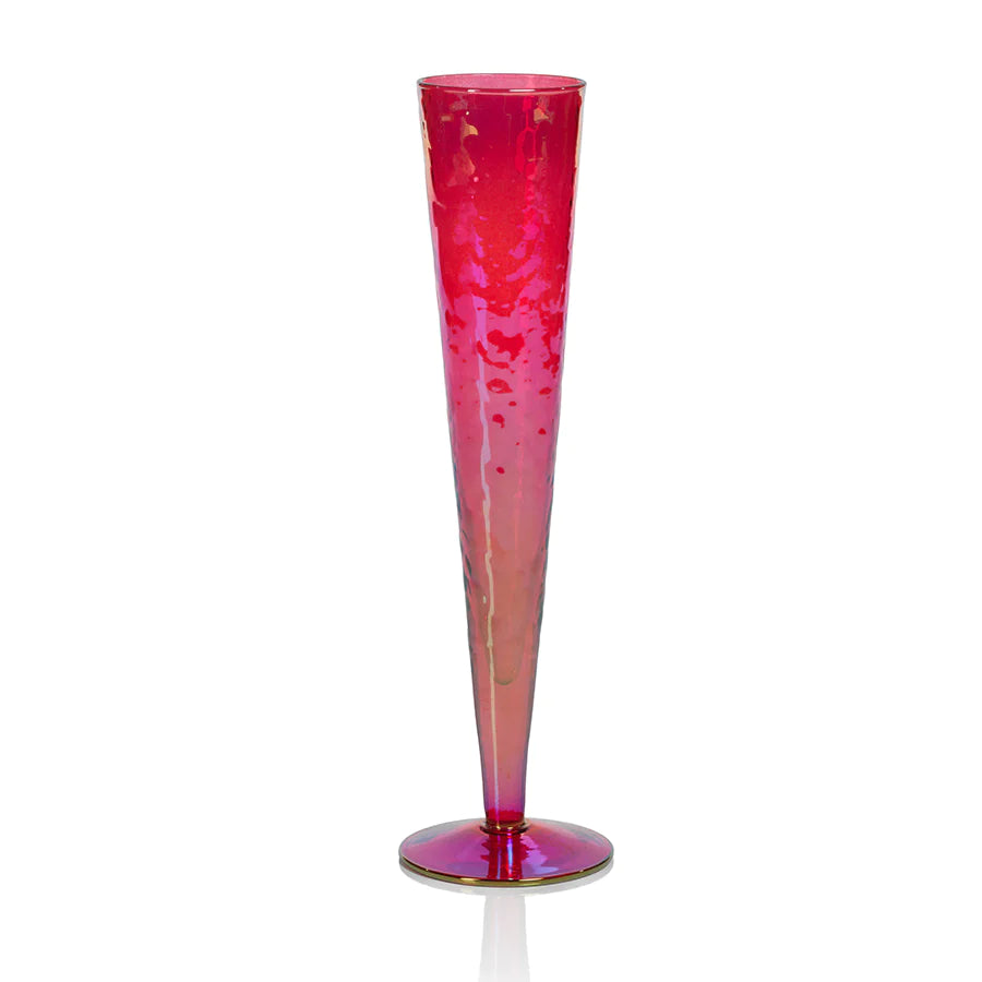 Aperitivo Triangular Barware Glasses -Slim Champagne Flute