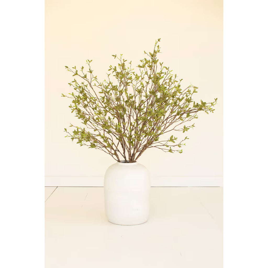 Faux Budding Leaf Spray