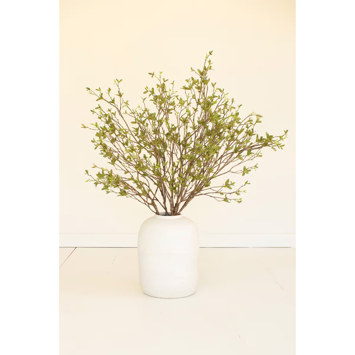 Faux Budding Leaf Spray