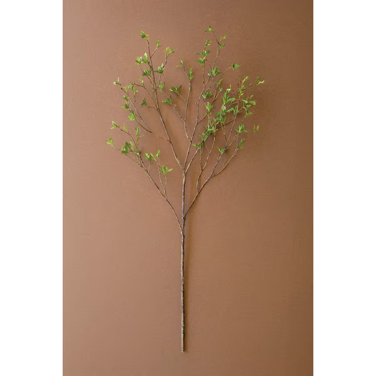 Faux Budding Leaf Spray