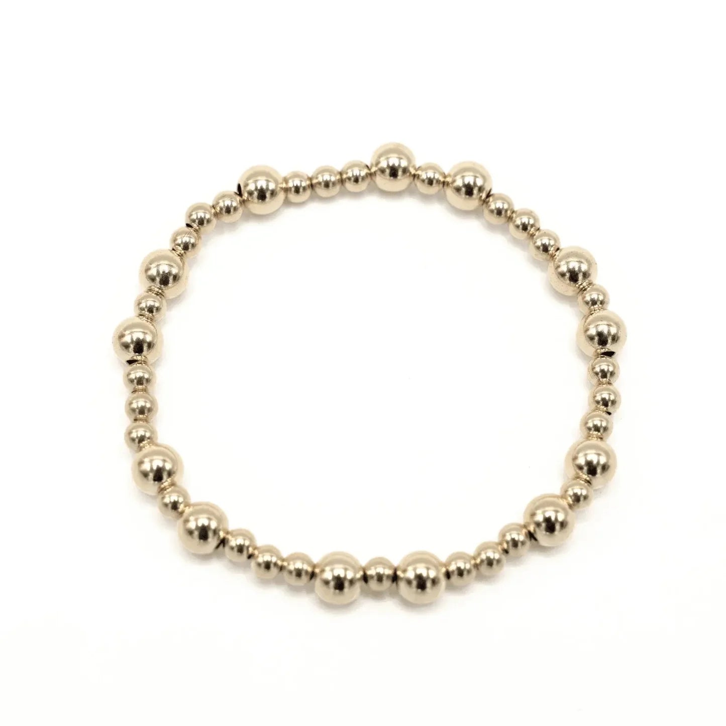 The Charleston 14k Gold filled Beaded Bracelet