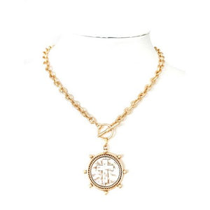 Creed Necklace | Gold