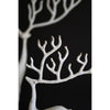 S/2 White Cast Aluminum Deer Sculptures