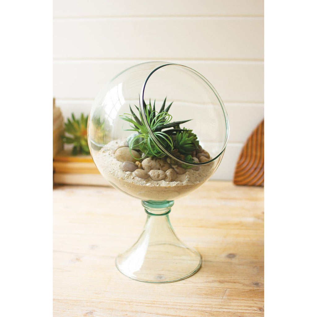 Round Glass Terrarium / Display