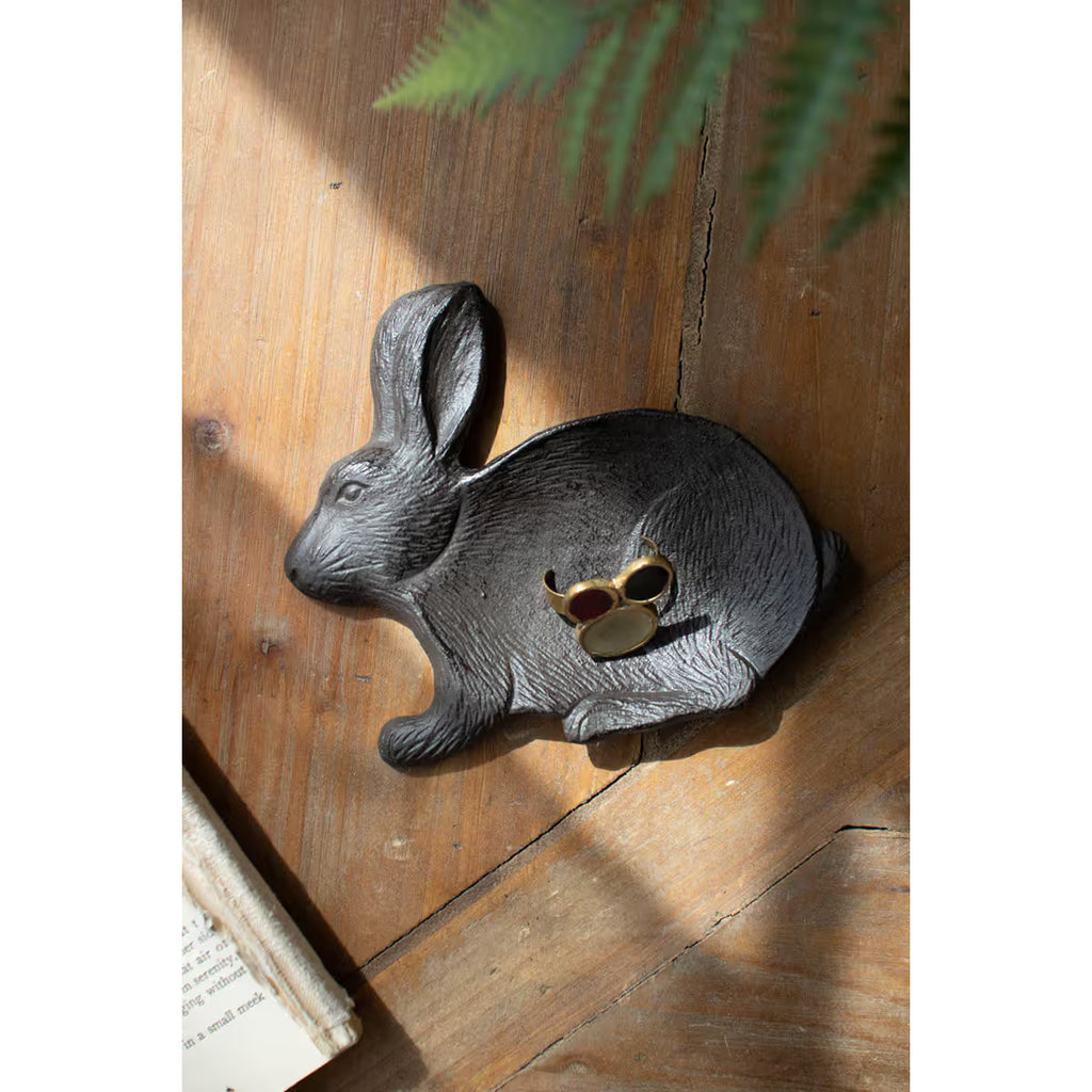 Cast Iron Trinket Dish | Rabbit