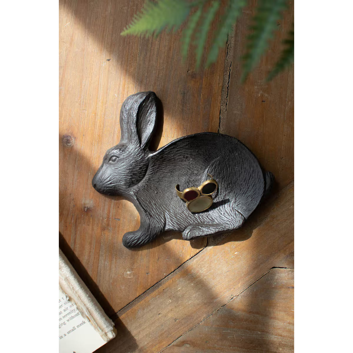 Cast Iron Trinket Dish | Rabbit
