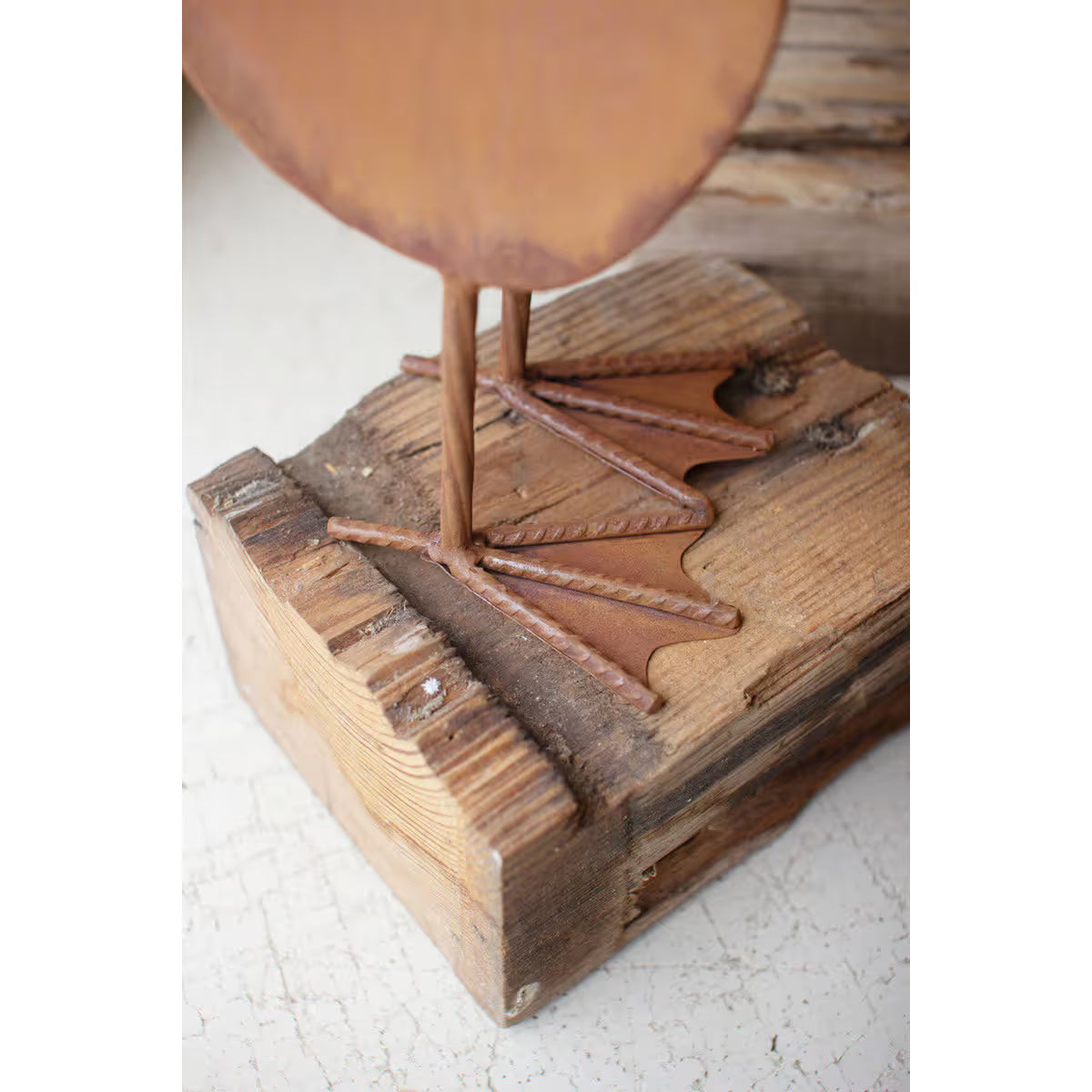S/3 Rustic Metal Geese