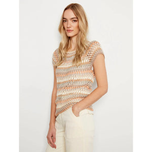 Crochet Cap Sleeve Top | Pebble