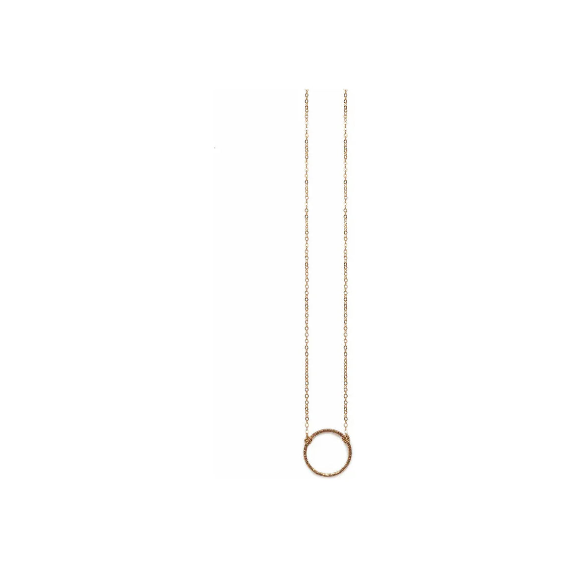 Floating Shape Necklace | Circle