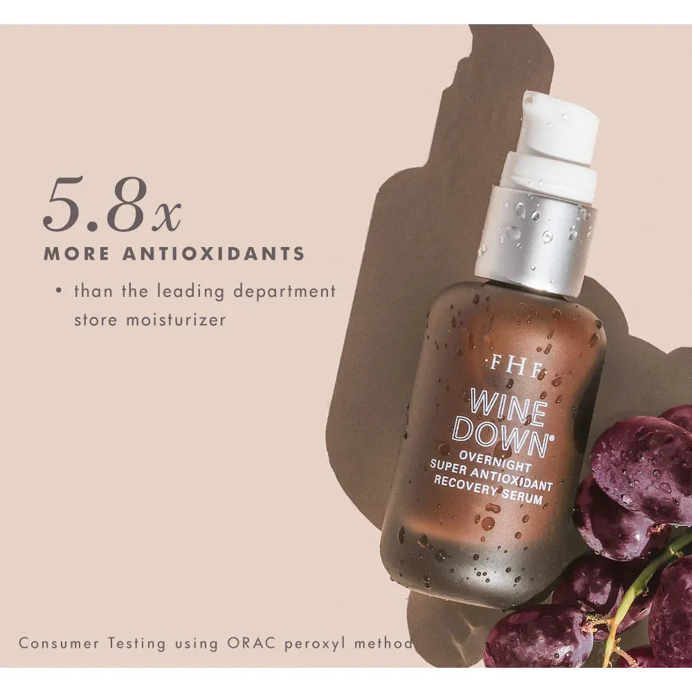 Wine Down® Overnight Super Antioxidant Recovery Serum