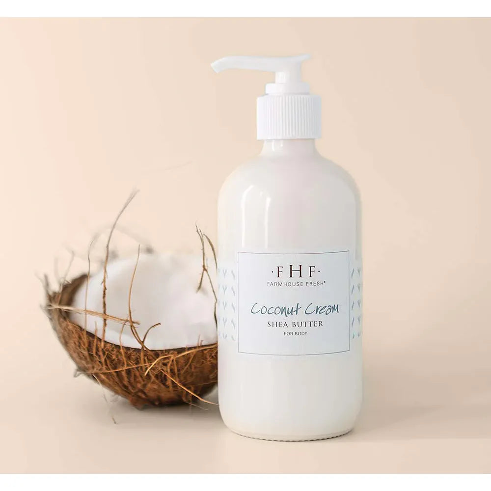 Coconut Cream Shea Butter Cream Pump