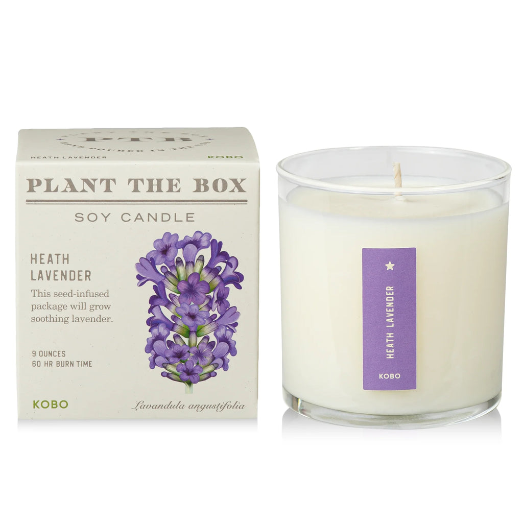 Plant the Box Candle | Heath Lavender