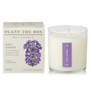 Plant the Box Candle | Heath Lavender
