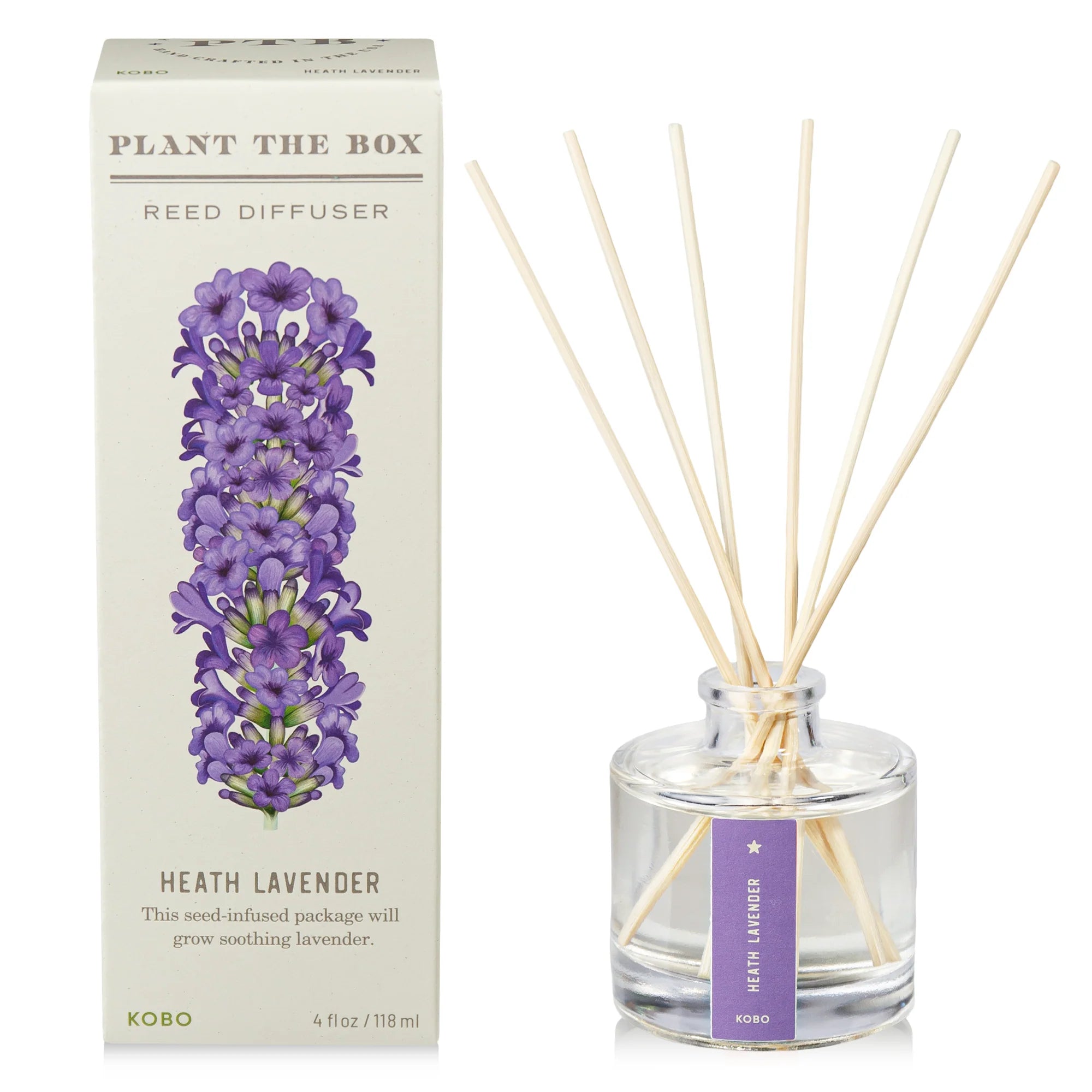 Plant the Box Diffuser | Heath Lavender