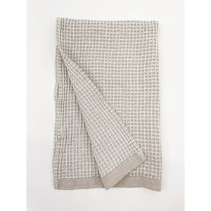 Cross Dyed Cotton Waffle | Bath Towel