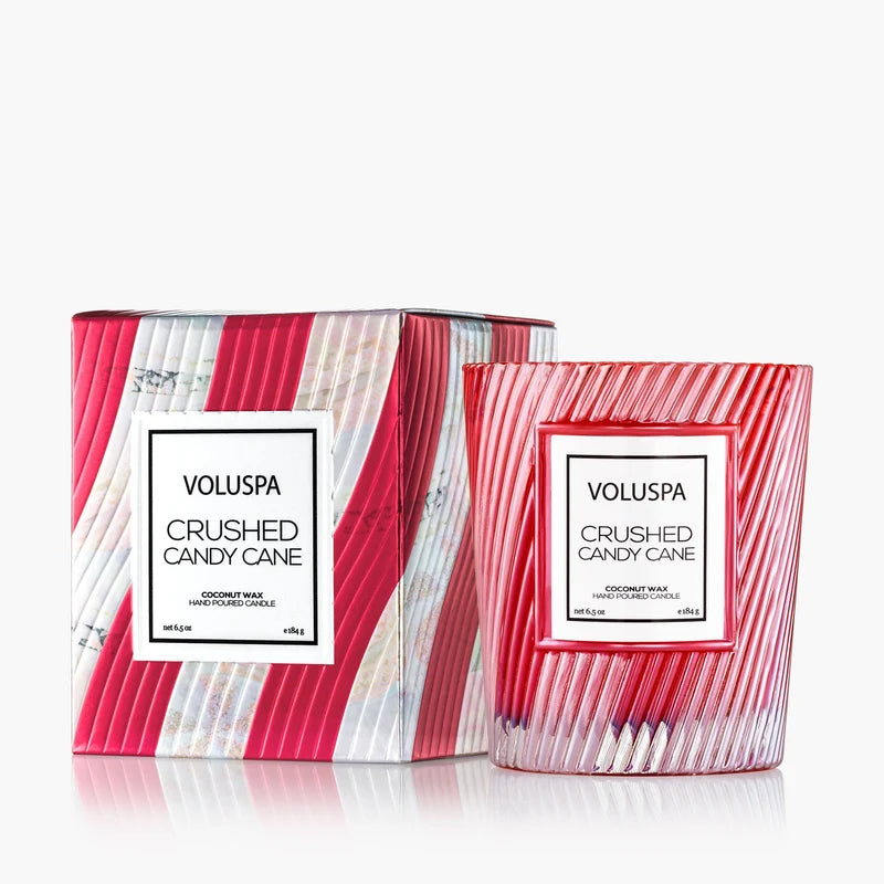 Voluspa Classic Candle | Crushed Candy Cane
