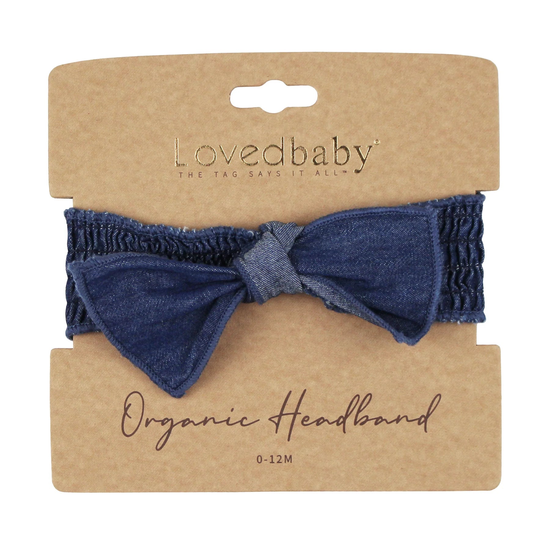 LIMITED EDITION Denim Smocked Headband