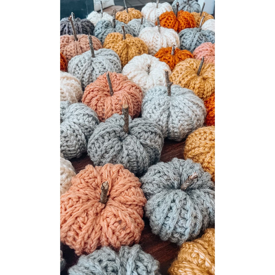 Handcrafted Crochet Pumpkin | Small